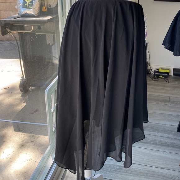 MSK evening collection M asymmetrical skirt - Picture 2 of 8